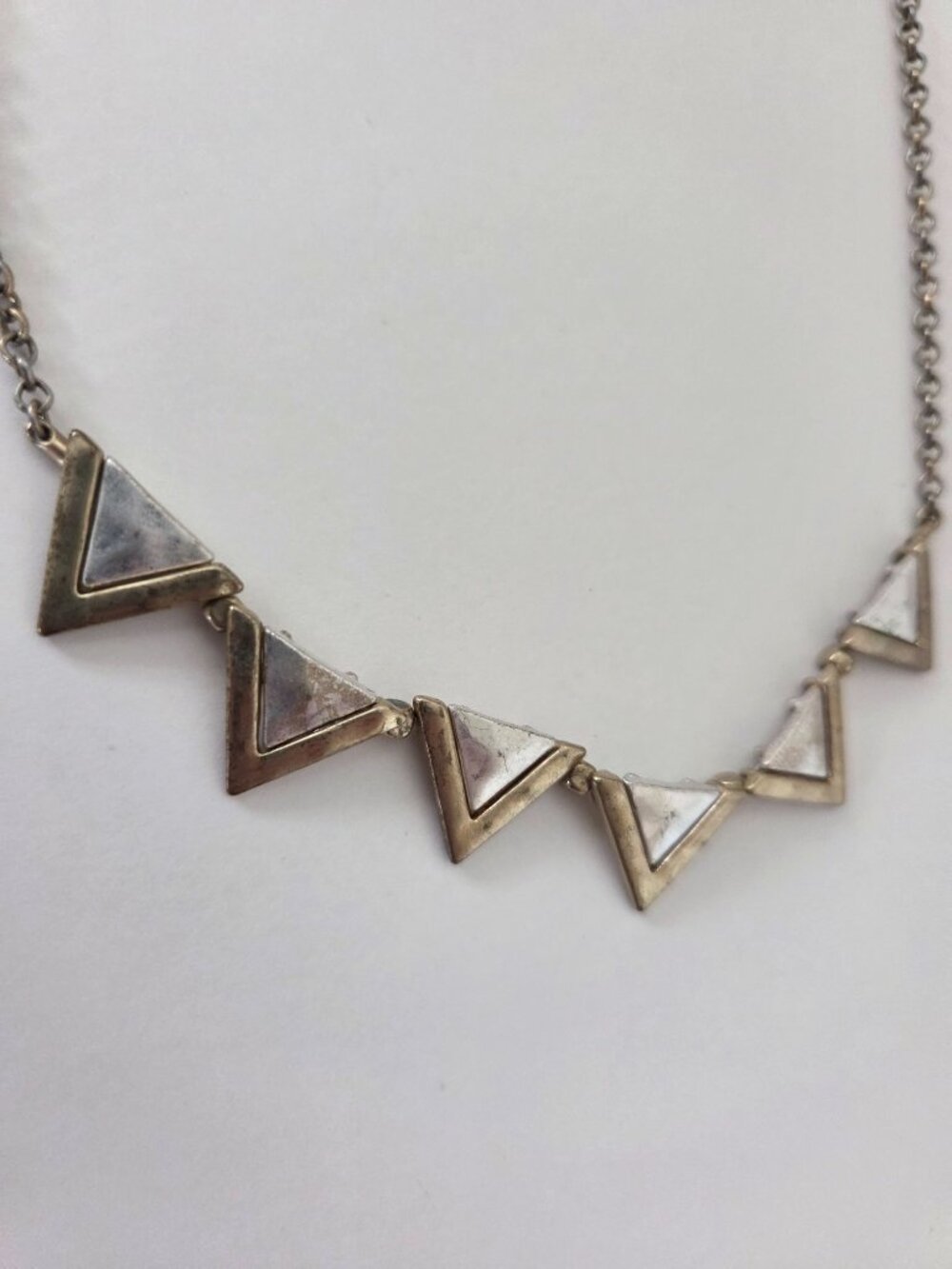 Kelby Mini Tri Collar Necklace Gold Silver Stitch Fix